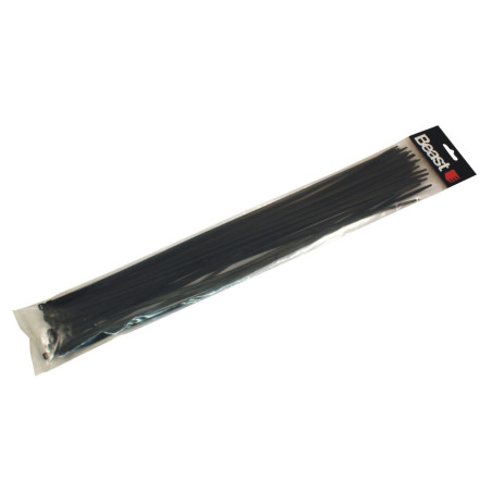 30 black nylon cable ties L. 500 x 4.7 mm - 198502 - Beast