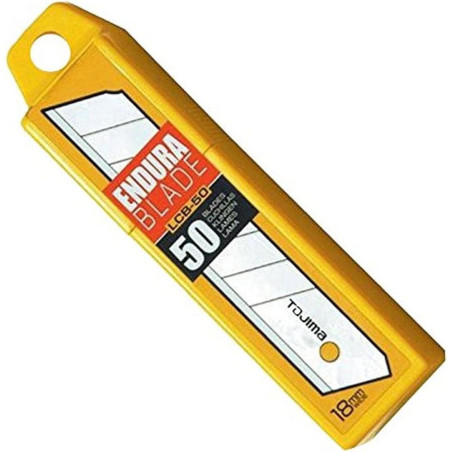 Etui 50 Lames Cutter 18mm ? 50 Lames ? Précision et Efficacité ? TAJIMA - TAJIMA