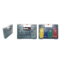 300 PCS Multi-Material Drilling, Screwing and Dowelling Set - 483000 - Beast