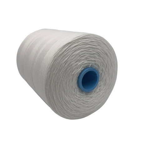 White polyester cooking twine 4 threads x L. 3000 metres (roll 1 Kg) breaking strength 9 Kg - D-Work