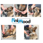 Soft nylon dog muzzle with metal quick-release fastener Animood Soft nylon dog muzzle with metal quick-release fastener Animood