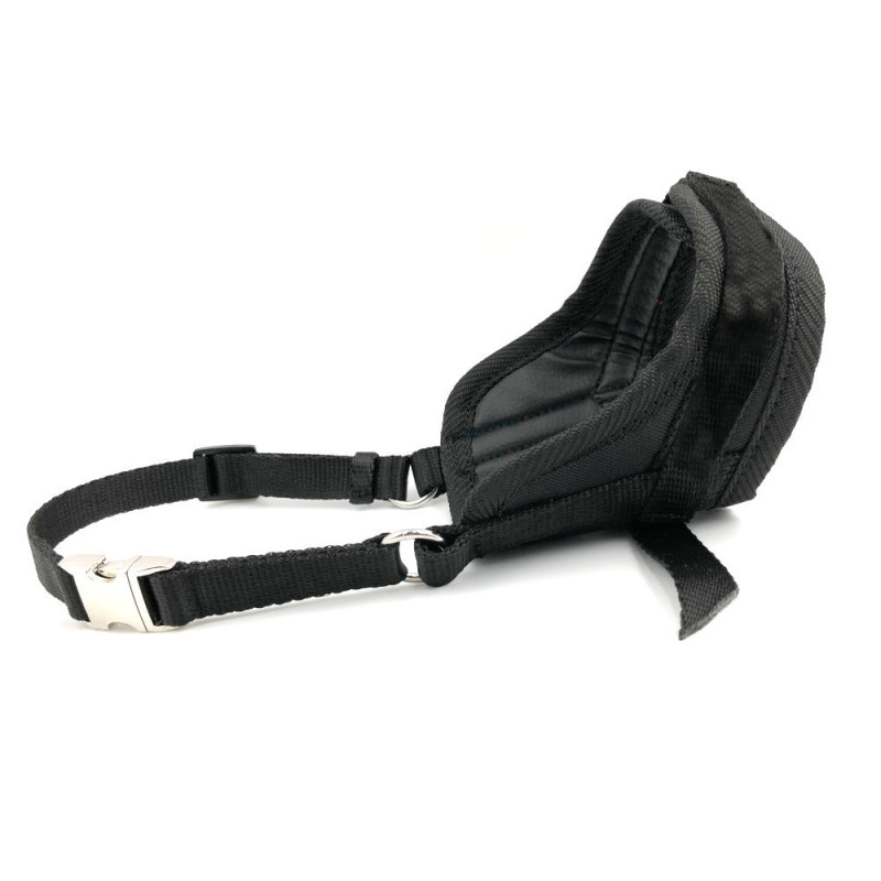 Soft nylon dog muzzle with metal quick-release fastener Animood Soft nylon dog muzzle with metal quick-release fastener Animood