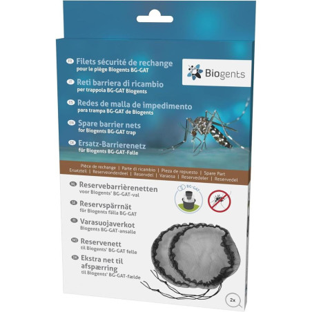 Filets de Capture Lot de 2 - Accessoires BG pour Pièges GAT Reflect Tech - Efficace et Durable - BIOGENTS