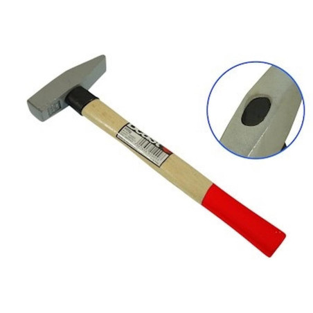 Marteau Tête D/F 500g - 500g - Acier, Résistant et Durable - Idéal pour Travaux Manuels - Beast