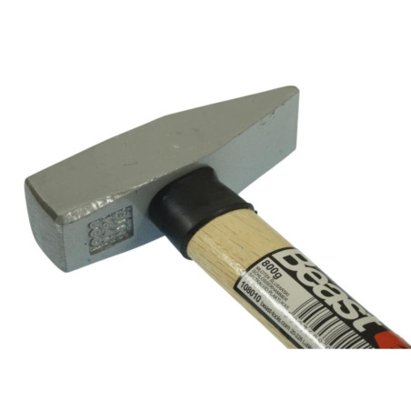 Marteau Tête D/F 800G - 800g - Acier, Résistant et Durable - Idéal pour Travaux de Bricolage - Beast