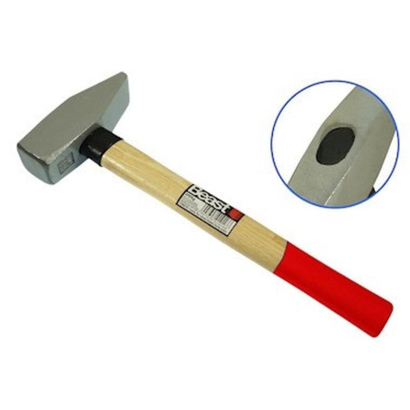Marteau Tête D/F 2000G - 2.321 kg - Acier, Résistant et Durable - Beast - Beast
