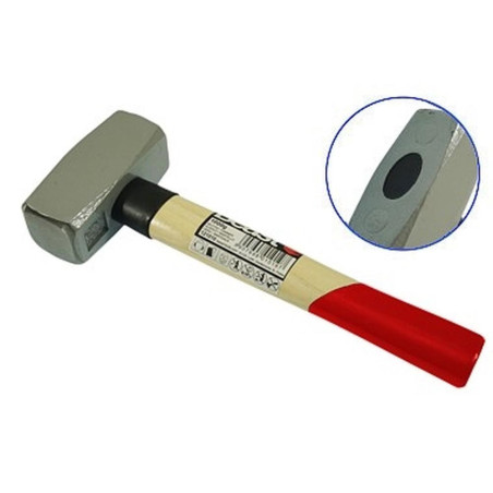 Massette de Maçon 1000g - Outil de Construction - Robuste et durable, Acier - Beast