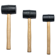 Maillet Caoutchouc 580g - 55 mm - Résistant et Pratique - Beast - Beast