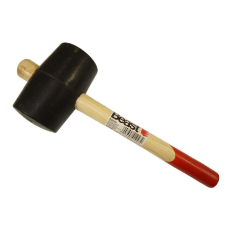 Maillet Caoutchouc 1200g - 90 mm - Résistant et Pratique - Beast - Beast