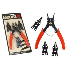 Pince à Circlips 150 mm - 5x - Précision et Efficacité - Beast - Beast
