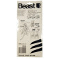 Pince à Circlips 150 mm - 5x - Précision et Efficacité - Beast - Beast