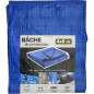 Bâche de Protection 4x6M - Résistante et Durable - Protection Optimale contre les Intempéries - Beast