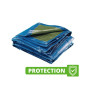 Bâche de Protection 5x8M - Résistante et Durable - Idéale pour Couvrir et Protéger - Beast