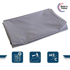 Bâche de Protection 10x12M - Résistante et Durable - Idéale pour Couvrir et Protéger - Beast