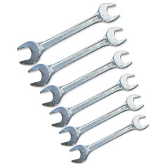 Clé à Fourche Double 6-17 mm - Acier, Norme WS 6X - Précision et Polyvalence - Beast