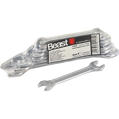 Clés à Fourche Double 6-22 mm - Acier, Norme WS 8X - Précision et Polyvalence - Beast