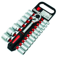 Clés à Douille 8-32 mm 1/2" - Acier, Norme CV 19X - Polyvalence et Précision - Beast
