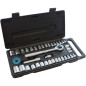 Coffret de Douilles 40 Pièces 4-13 mm - Acier, Norme 1/4''-3/8'' - Outils Pratiques et Polyvalents - Beast - Beast