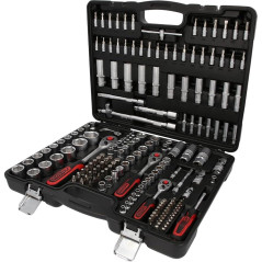 Coffret de Douilles 40 Pièces 4-13 mm - Acier, Norme 1/4''-3/8'' - Outils Pratiques et Polyvalents - Beast - Beast