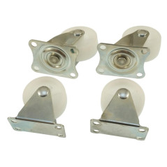 Roulettes Nylon 40 mm - Nylon 2+2 - Résistantes et Durables - Beast - Beast