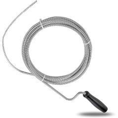 Flexible Débouche-Évier 3M - 5 mm, Chromé - Évacuation Efficace et Pratique - Beast - Beast