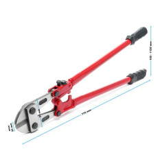Coupe Boulons 30" - 750 mm - Heavy Duty - Résistance et Performance - Beast