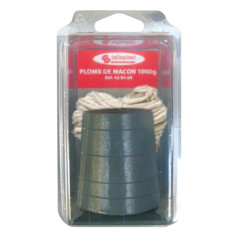 Plomb de Maçon 160g - 3M - Précision et Fiabilité - Idéal pour Alignement - Beast