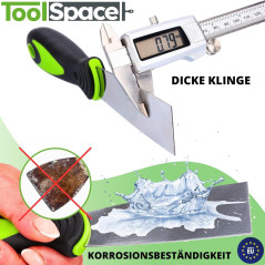 Spatule de Peintre 40 mm - Acier Inoxydable - Précision et Durabilité - Beast - Beast