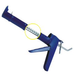 Pistolet à Mastic 225 mm - Outil Précis pour Application de Mastic - Facilité d'Utilisation - Beast