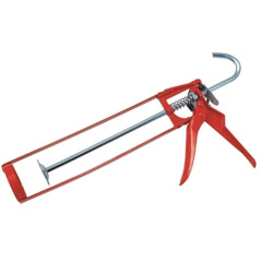 Pistolet à Mastic 225 mm - Squelette, Précision et Ergonomie - Idéal pour Applications de Mastic - Beast