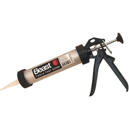 Pistolet à Mastic 240 mm - Aluminium, Professionnel - Application Précise et Efficace - Beast - Beast