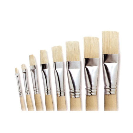 Assortiment de Pinceaux 5x - Tailles 2, 4, 6, 8, 10 - Idéal pour Peinture et Détails - Beast