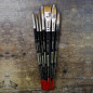Assortiment de Pinceaux 7x - 7 Pinceaux - Polyvalents pour Peinture - Idéal pour Artistes - Beast