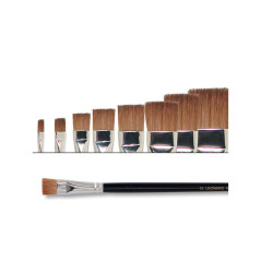 Assortiment de Pinceaux 3x - 1'', 1.5'', 2'' - Polyvalents et Pratiques - Idéal pour Peinture - Beast