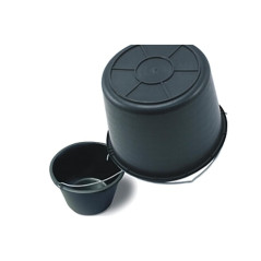 Seau 16L - Polypropylène, Résistant et Pratique - Idéal pour le Stockage - Beast