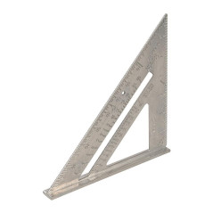 Équerre de Charpentier 250 mm - Aluminium, Précision et Durabilité - Outil Indispensable pour Menuiserie - Beast