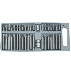 Jeu d'Embouts 30-75 mm 1/2'' et 3/8'' - CV 40X - Polyvalent et Pratique - Beast