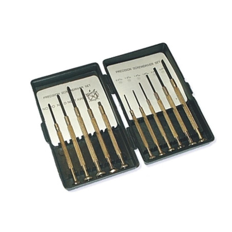 Jeu de Tournevis Horloger 11 pcs - Précision et Polyvalence - Outils Indispensables pour Horlogers - Beast
