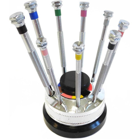Jeu de Tournevis Horloger 11 pcs - Précision et Polyvalence - Outils Indispensables pour Horlogers - Beast