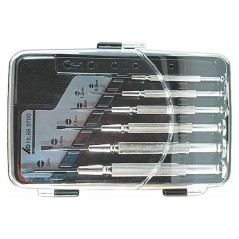 Jeu de Tournevis Horloger 6 pcs - Précision et Polyvalence - Idéal pour Réparations Fines - Beast
