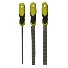 Jeu de Rapes 200 mm - 3 Pièces, Acier - Outils de Précision pour Finitions - Beast