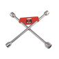 Clé en Croix 17-19-22 - 13/16'' - Acier, Norme Professionnelle - Outil Pratique et Polyvalent - Beast