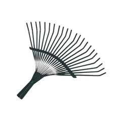 Râteau à Feuilles 430 mm - Utilisation Pratique, Léger et Efficace - Jardinage Simplifié - Beast