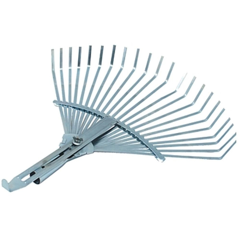 Rateau à Feuilles Ajustable 270-460 mm - Utilisation Pratique et Efficace - Idéal pour le Jardinage - Beast