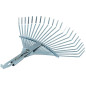 Rateau à Feuilles Ajustable 270-460 mm - Utilisation Pratique et Efficace - Idéal pour le Jardinage - Beast