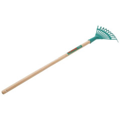 Râteau à Feuilles 430 mm - Utilisation Pratique, Léger et Efficace - Jardinage Simplifié - Beast