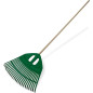 Rateau à Feuilles Ajustable 270-460 mm - Utilisation Pratique et Efficace - Idéal pour le Jardinage - Beast