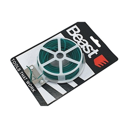 Rouleau de Fil de Fer 30M - Plastique Coated - Résistant et Durable - Beast - Beast