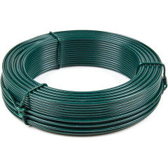 Rouleau de Fil de Fer 100M - Plastique Coated - Résistant et Durable - Beast - Beast