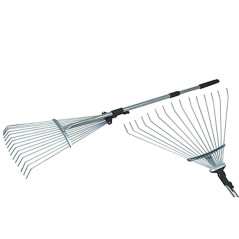 Rateau Télescopique 80-165 cm - Utilisation Polyvalente - Pratique et Efficace - Beast